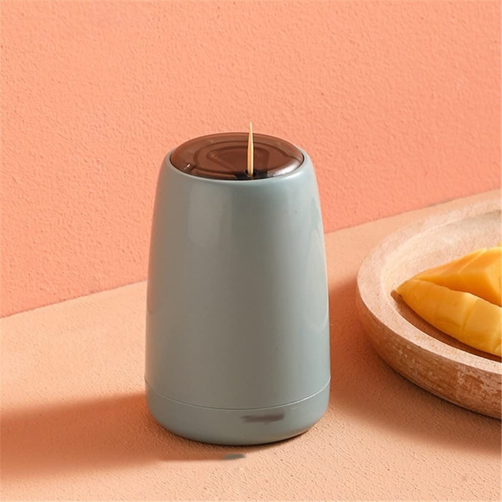 AYCDL Nordic push toothpick box plastic toothpick box toothpick box round toothpick household Toothpicks,E