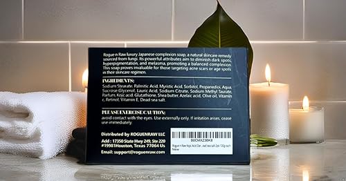 Miniatura 2 de Barras de jabón de ácido kójico de cúrcuma, retinol, colágeno, vitamina C, glicerina, aceite de ricino para la belleza de la piel, reduce las