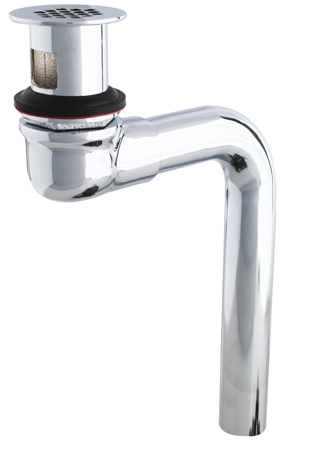 T&S Brass B-0898-OF zestaw odpływu siatkowego, przesunięty, polerowany chrom