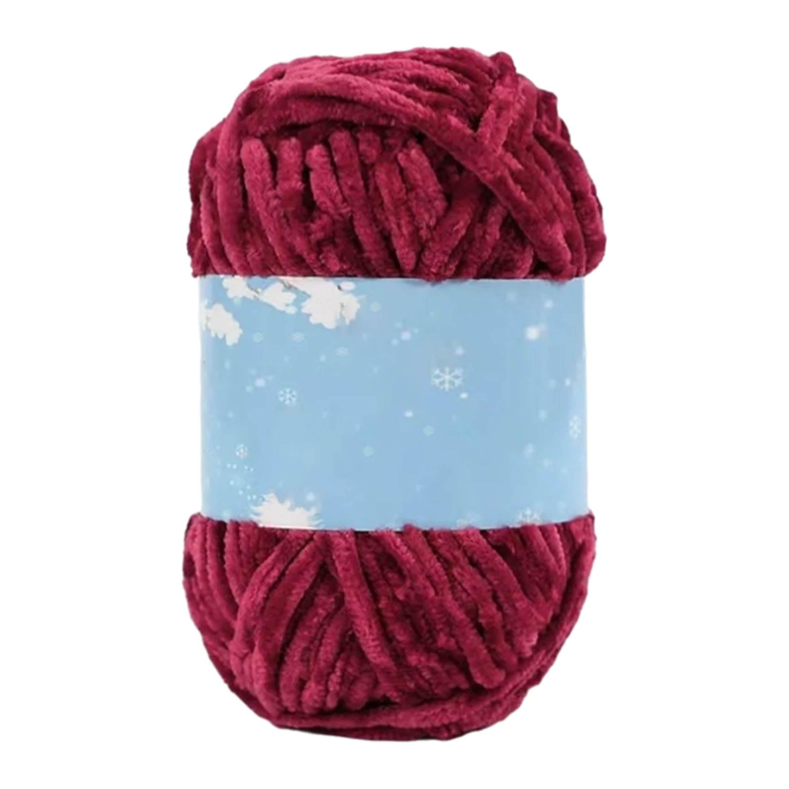 Elnwnnkc Yarn Soft Yarn Crochet for Project Bag Sweater Hat Placemats Blankets Scarves Soft Knitting Knitting Crochet for Enthusiasts