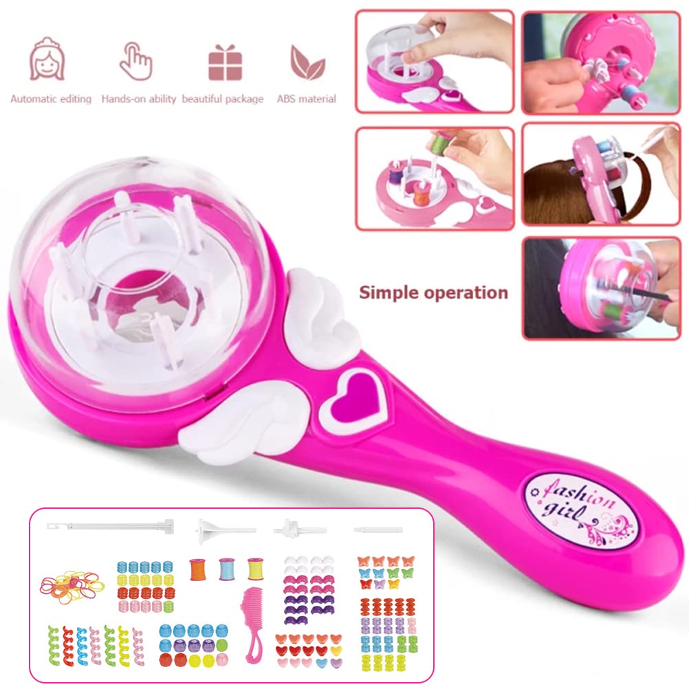 Haarflechter-Kit, Haarflechter für Kinder, Styling-Haarwerkzeug, elektrisches automatisches Haarflechter-Werkzeug, Styling-Werkzeug für Mädchen und Kinder