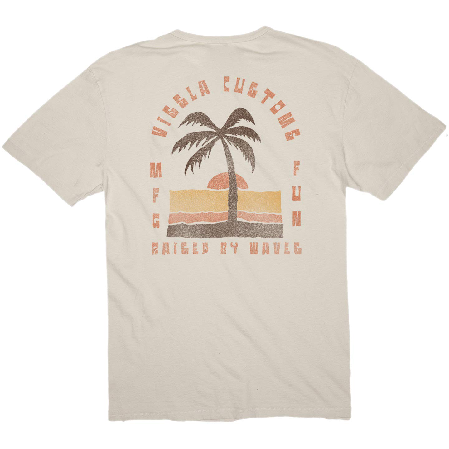 VISSLA Oasis Vintage Pocket Tee Bon-Bone S