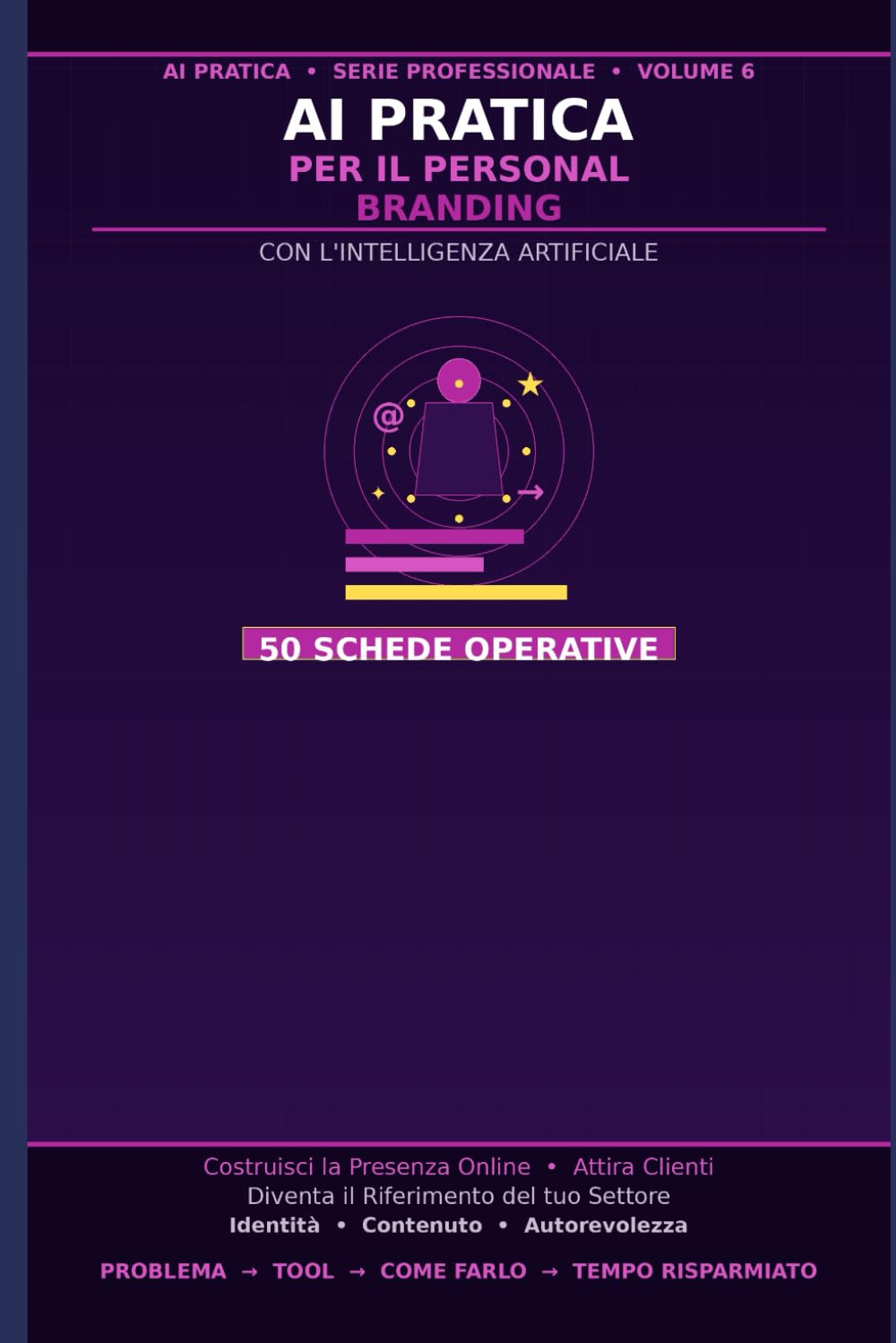 AI Pratica per il Personal Branding: 50 Schede per Definire il Tuo Posizionamento, Produrre Contenuti con Costanza e Trasformare la Tua Reputazione in Opportunità