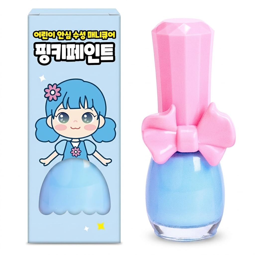 Pinky Cosmetic I'm Pinky Kids Nail Paint Sky Cloud Çocuklar İçin Soyulabilir Oje