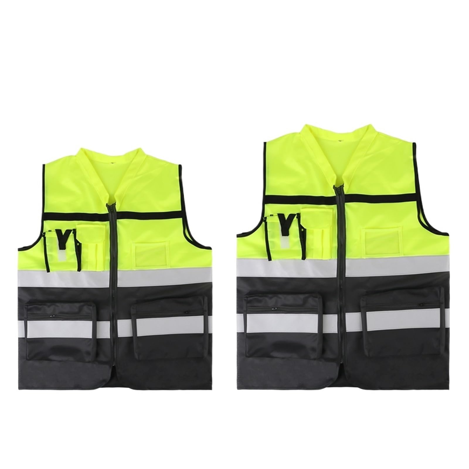 Gilet riflettente in tessuto a maglia