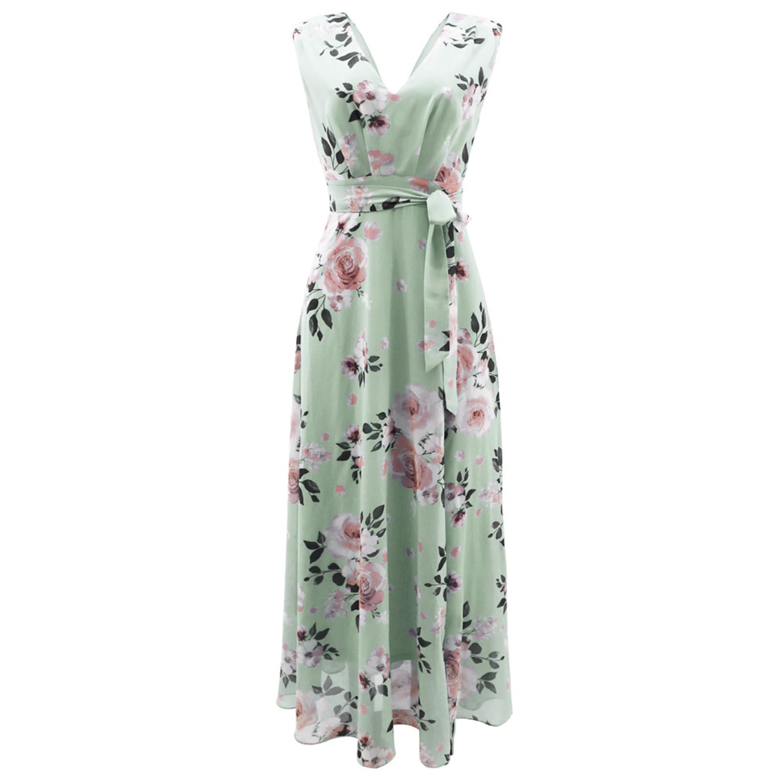 Robe pull de soie sans manches au design imprimé d'exception - 4
