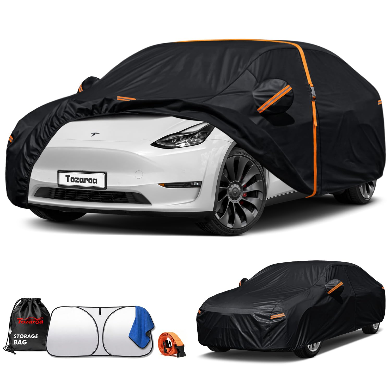 Tozaroa cover listed for the Tesla Model Y, not the Model X