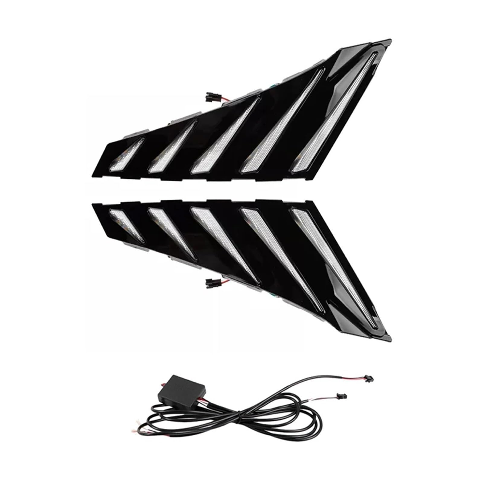 Fog Lights Daytime Running Light ABS Car Front Grille Daytime Running Light Fog Lamp Accessories For Hyundai For Elantra 2021-2022 Fog Light Lamp Assembly