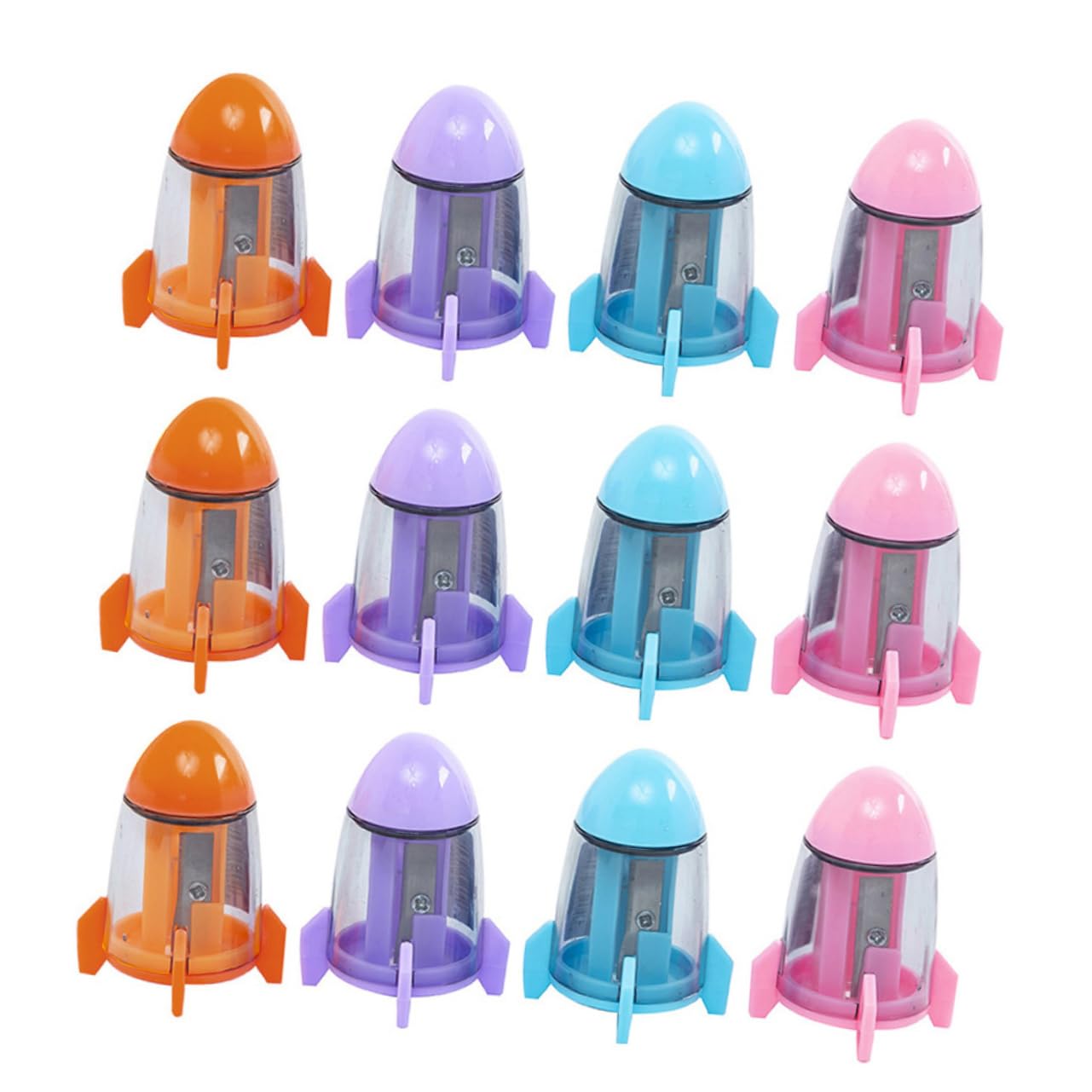 NUOBESTY 36pezzi Temperamatite Portatili Adorabili e Convenienti Per Ragazzo Ragazza Design Creativo e Funzionale Per Scuola e Casa