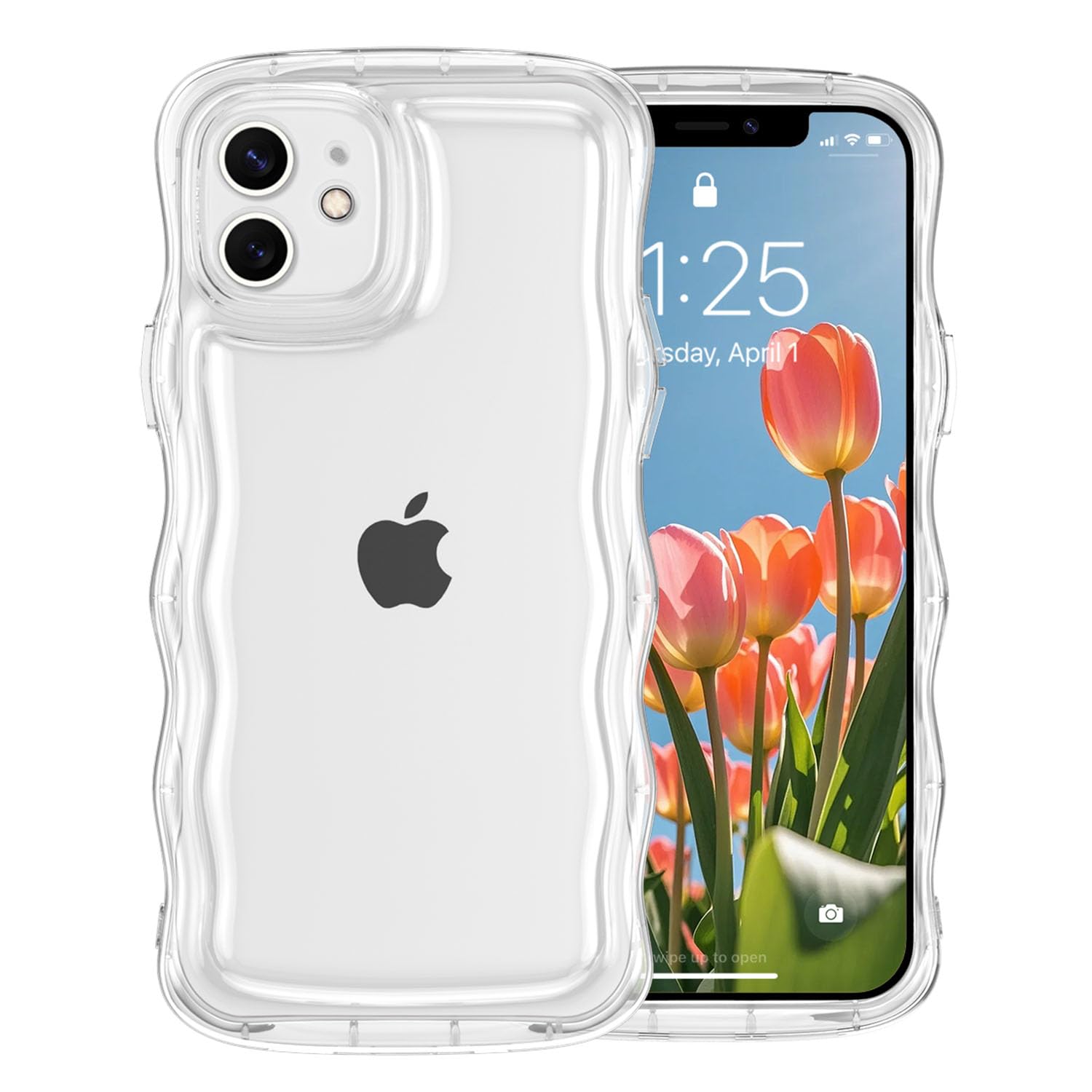 Amazon.co.jp: QLTYPRI 対応 iPhone 12 Mini ケース クリア TPUカバー