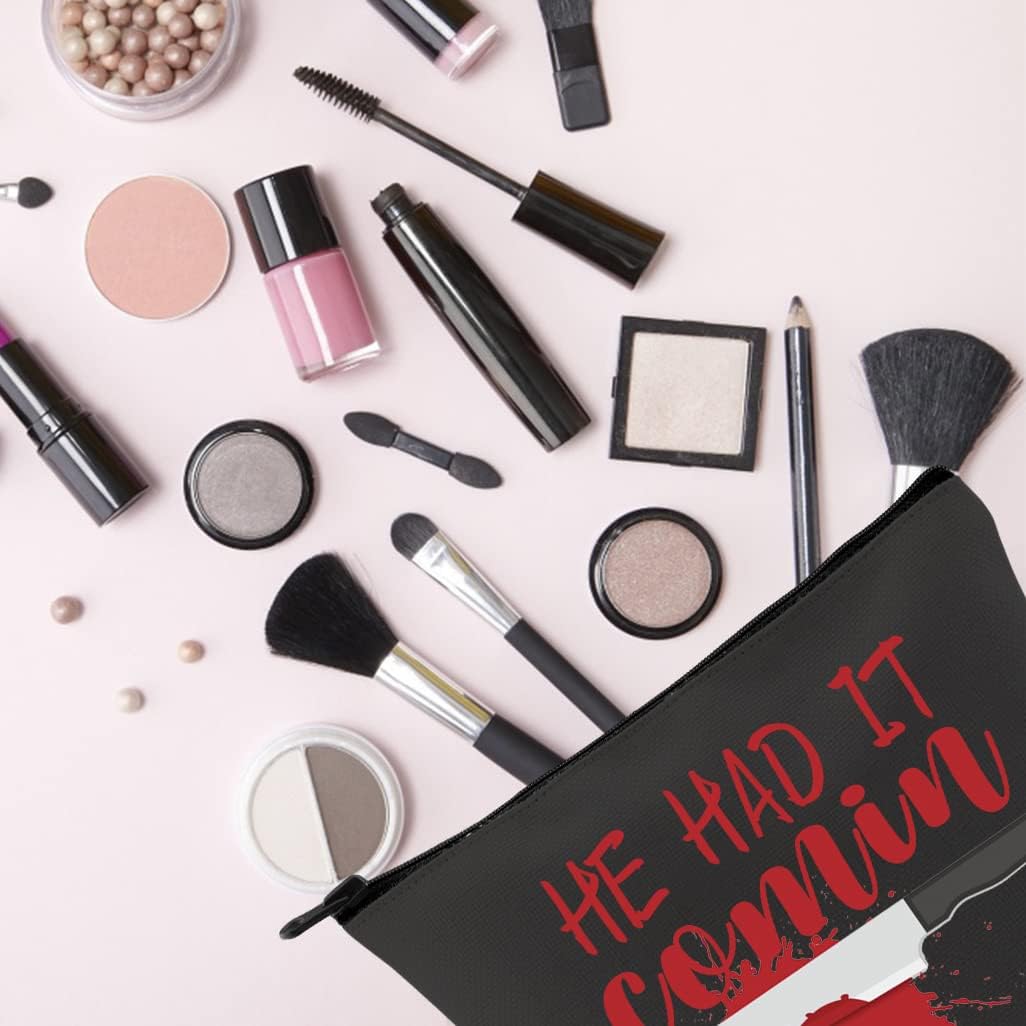 TSOTMO Theatre Musical Makeup Bag He Had It Coming Bag Musical Inspired Gift Actor Actress Gifts(HE HAD IT COMING) - Image 5
