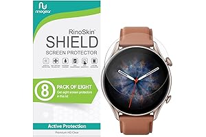 8-Pack Amazfit GTR 3 Pro Screen Protectors