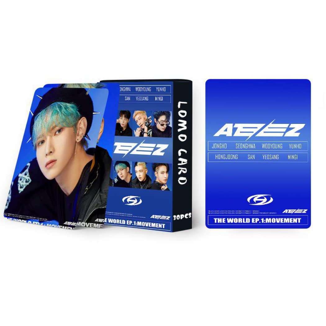 Buy Goodern 30 Pcs ATEEZ Lomo Cards ATEEZ Photocards ATEEZ Postcards