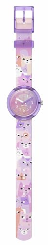 Flik Flak Girl Kids Watch Biosourced Quartz Waterproof Cutie Kitty2