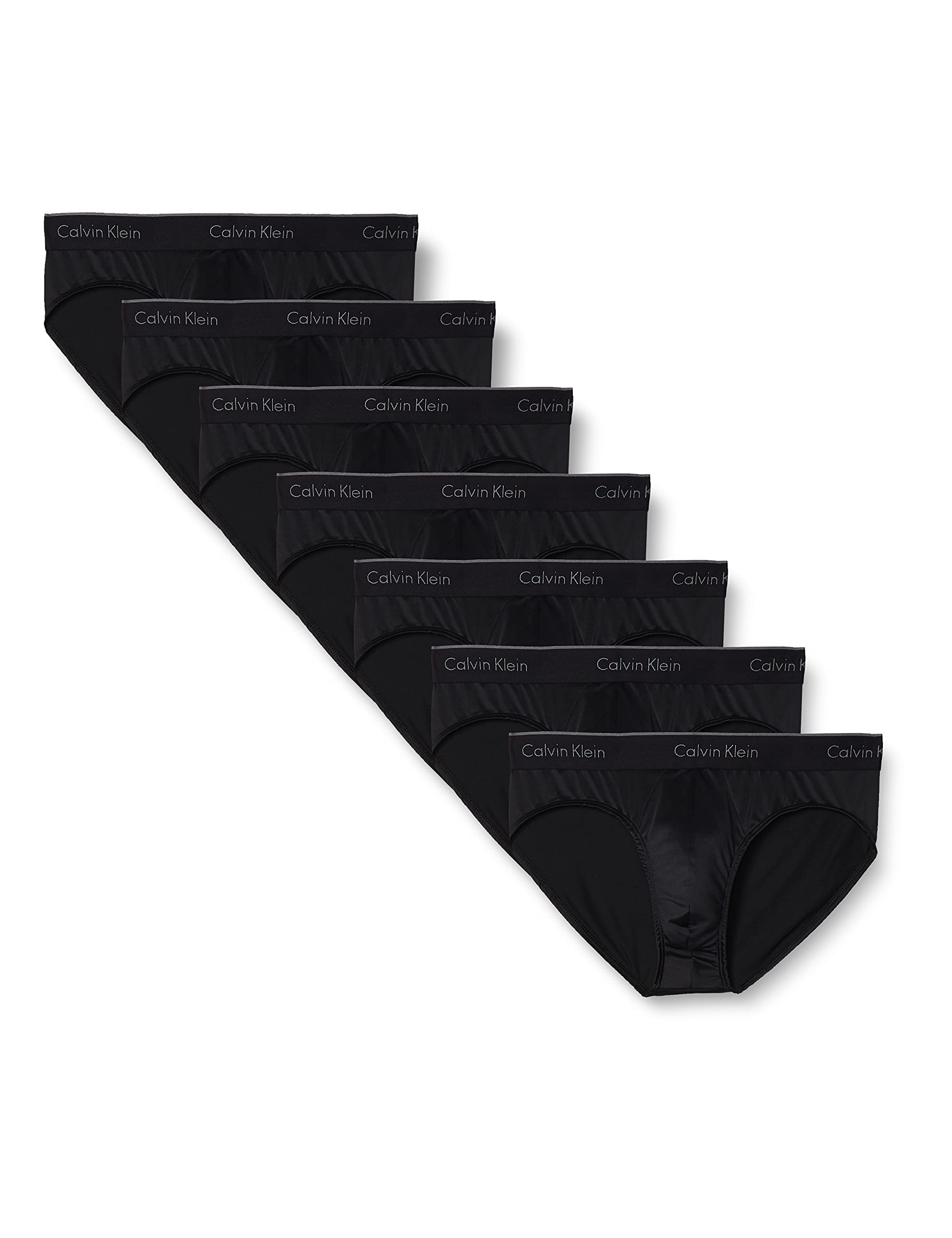 Calvin Klein Męskie majtki biodrowe Micro Stretch 7-pak