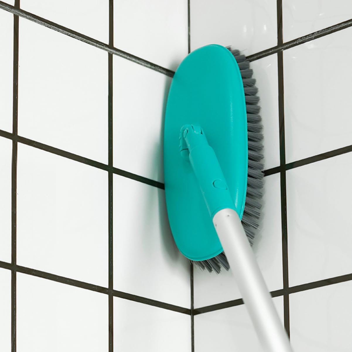 Didiseaon Accesorio De Limpieza para Hogar Cepillo De Suelo Flexible Mango Ajustable