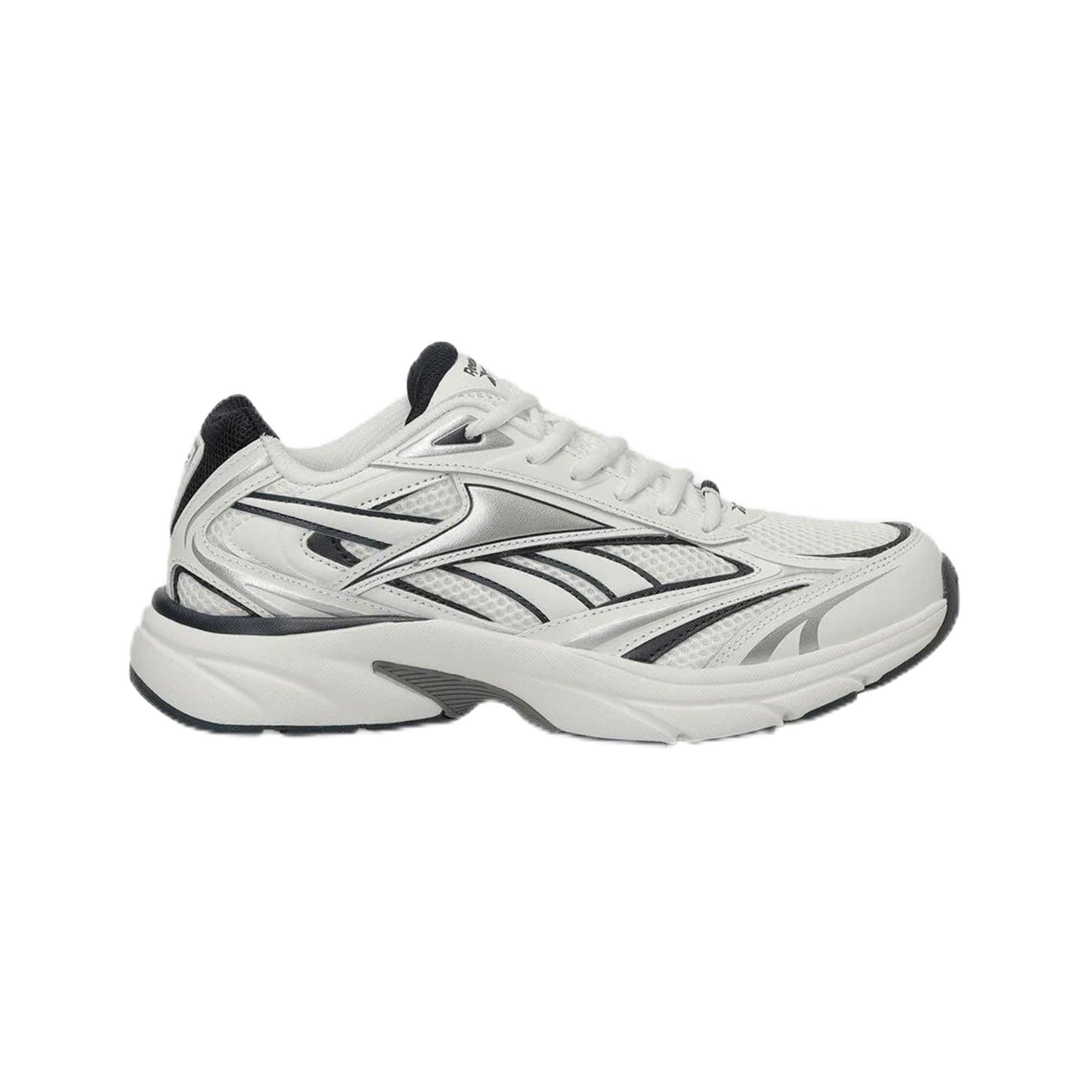 Reebok Belwave Men's Trainers, White/Silver/Vector Navy, 44.5 EU