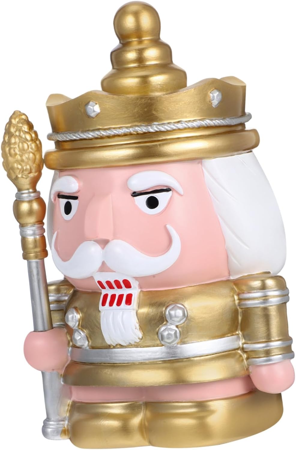 Nutcracker Piggy Bank Cute Coin Holder for Boys and Girls and Adults Portable Savings Box for Home Decor Educational Money Saving Bank Fun Decorative for All Ages