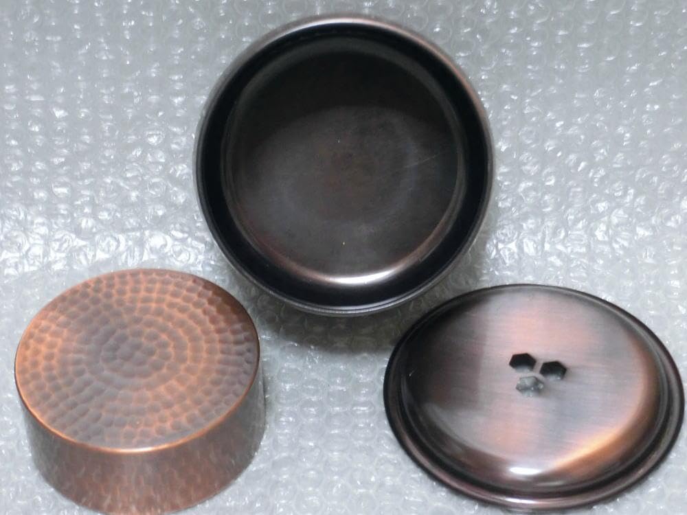 Amazon｜桐仙堂 純銅 茶筒 茶こぼし 茶さじ｜茶筒 オンライン通販