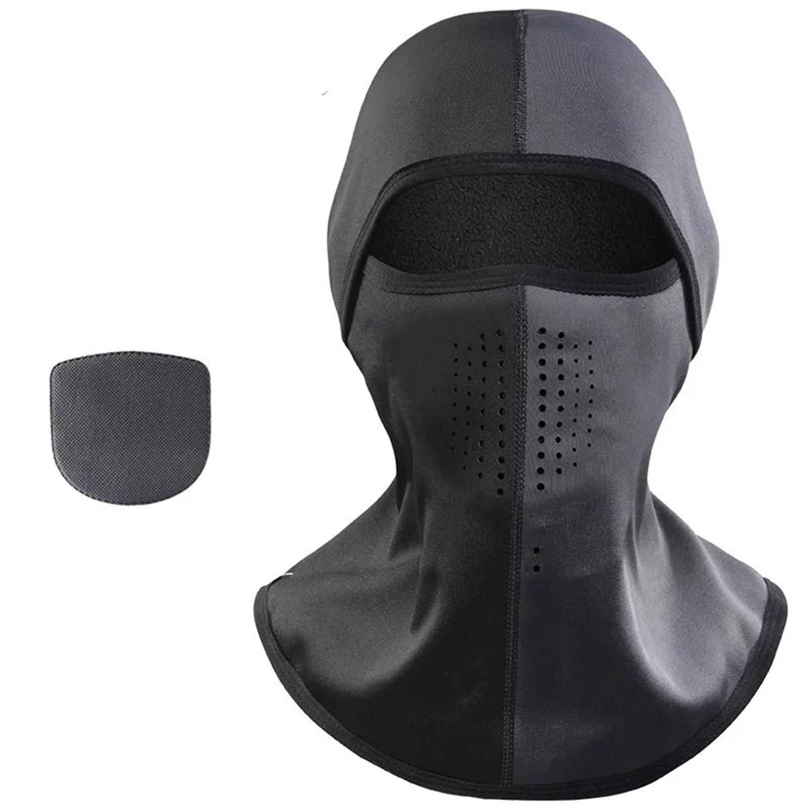 pasamontañas Sombrero para Moto Máscara de esquí térmica de Lana para Invierno, Protector para Todo el Rostro, Capucha para Snowboard, Bufandas para Deportes al Aire Libre