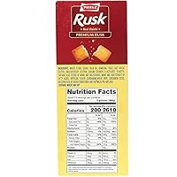 Vista 2 de Parle Cardamom Elaichi Rusk Crispy Snack (600 grams / 21.16 oz)