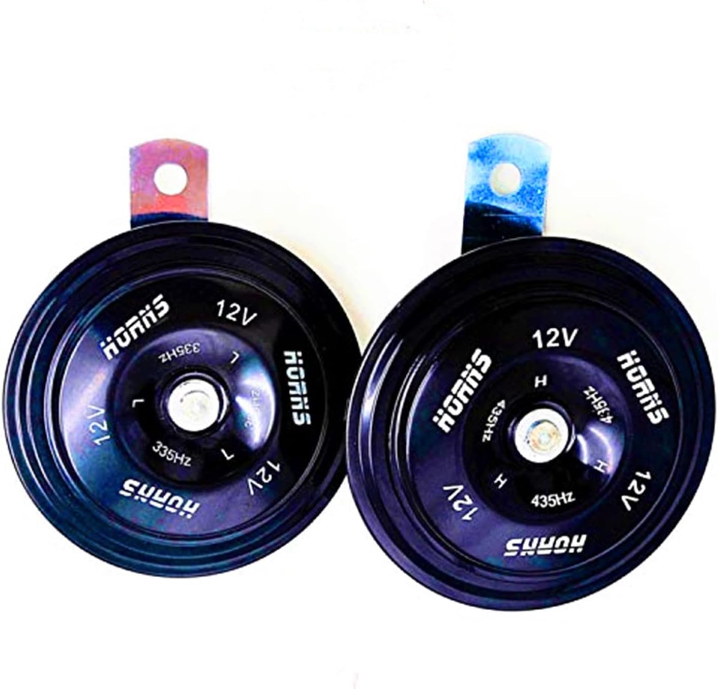Klaxon HELLA M26 Heavy Duty – 12V, 105 DB(A), Fréquence 335 Hz (Grave) | Pour Voiture, Camion, Moto | Référence 3AL 002 952-861