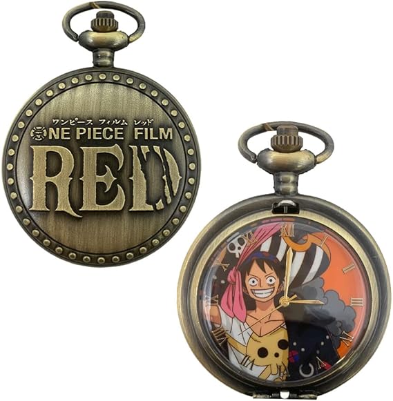 Amazon ワンピース 映画 One Piece Film Red 懐中時計 約4cm 公式 グッズ 蓋 チェーン ルフィ 懐中時計 ファッション 通販 Amazon ワンピース 映画 One Piece Film Red 懐中時計 約4cm 公式 グッズ 蓋 チェーン ルフィ 懐中時計 ファッション 通販