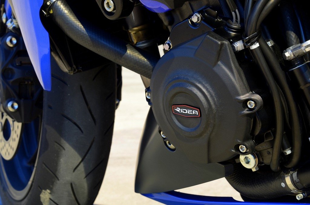 Amazon | RIDEA 炭素繊維強化エンジンカバー(2次カバー) セット SUZUKI 