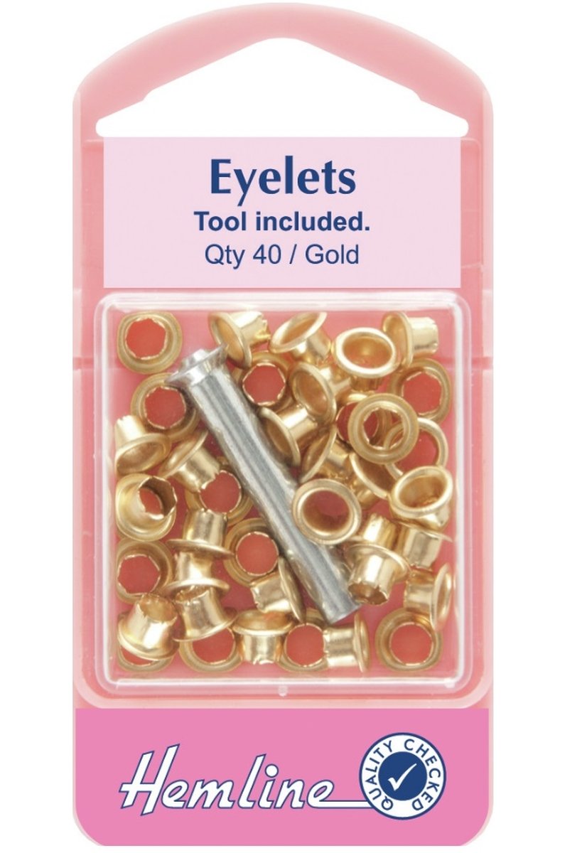 Eyelets Small 5mm [Gold]