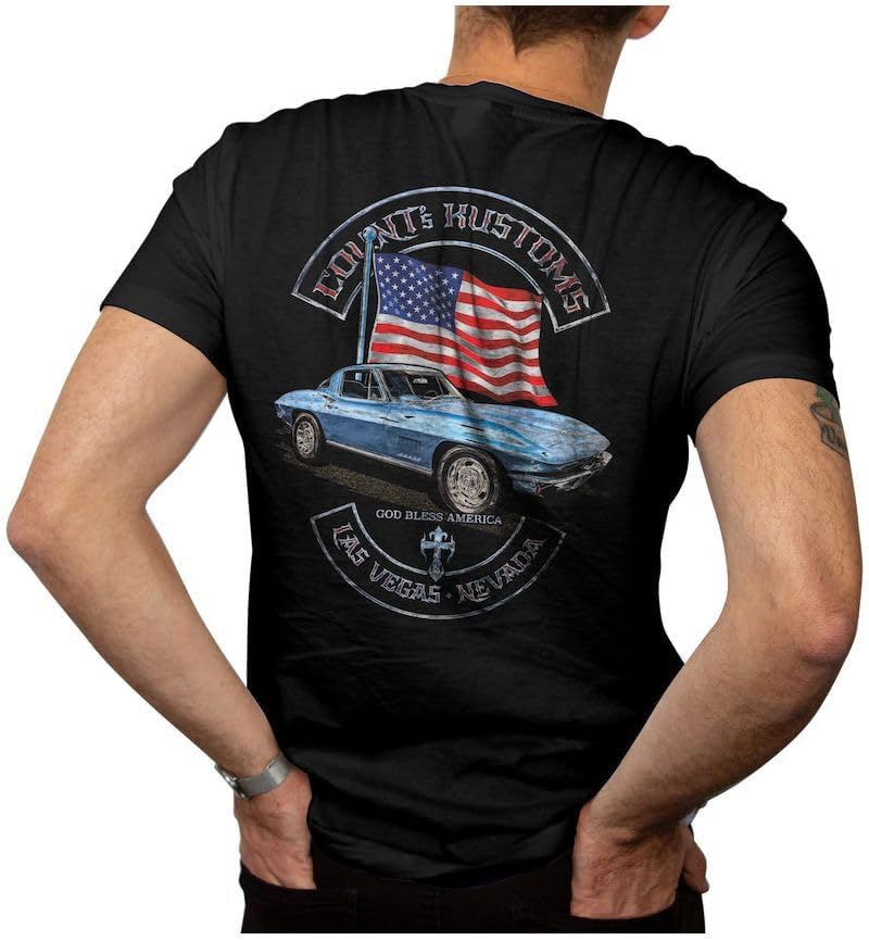 Count's Kustoms God Bless America Unisex T-Shirt