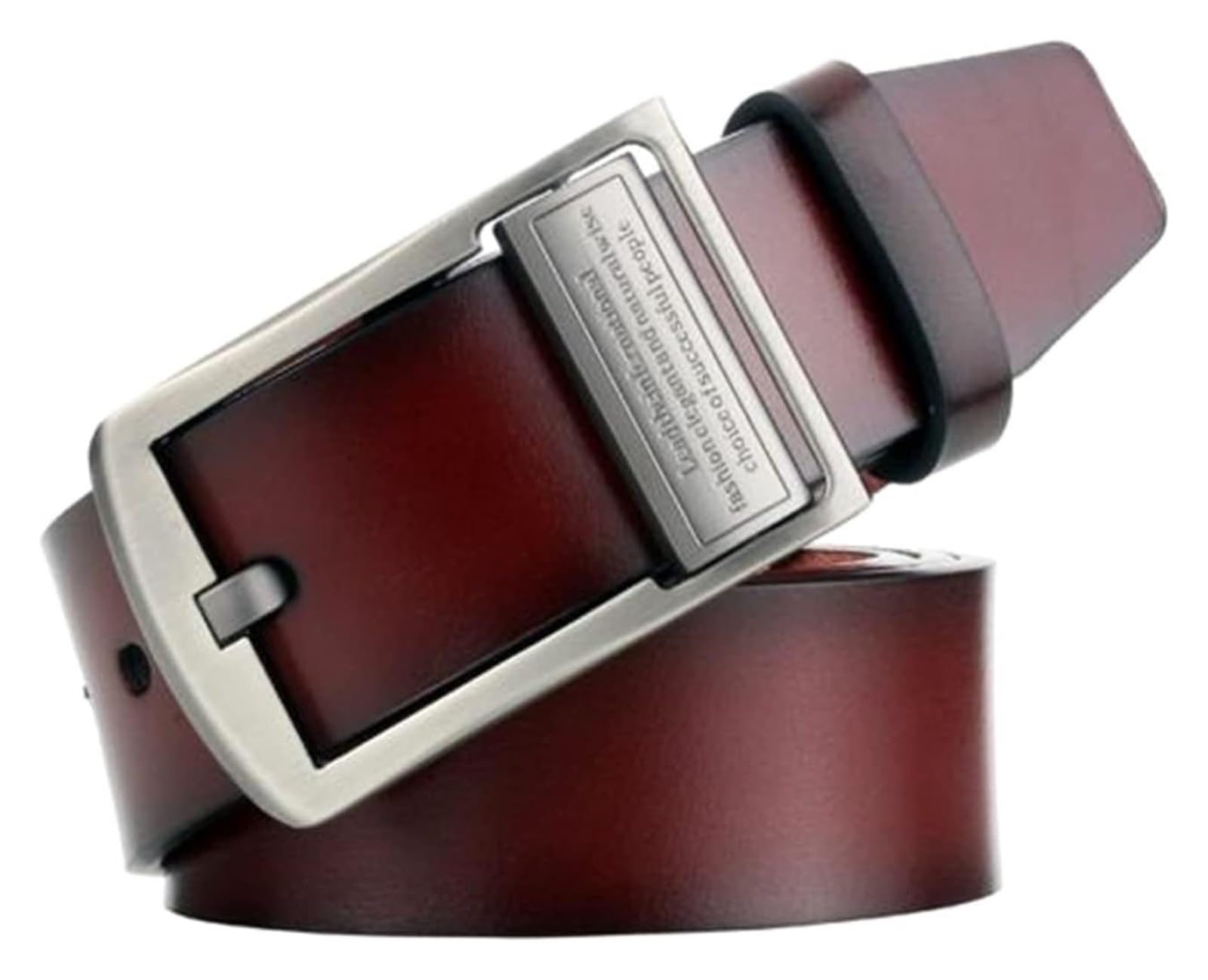 dfEDRd Ladies Waist Belt, 115cm Women Leather Vintage Belt Alloy Pin Buckle Business Style Waistband Accessories(Coffee M)