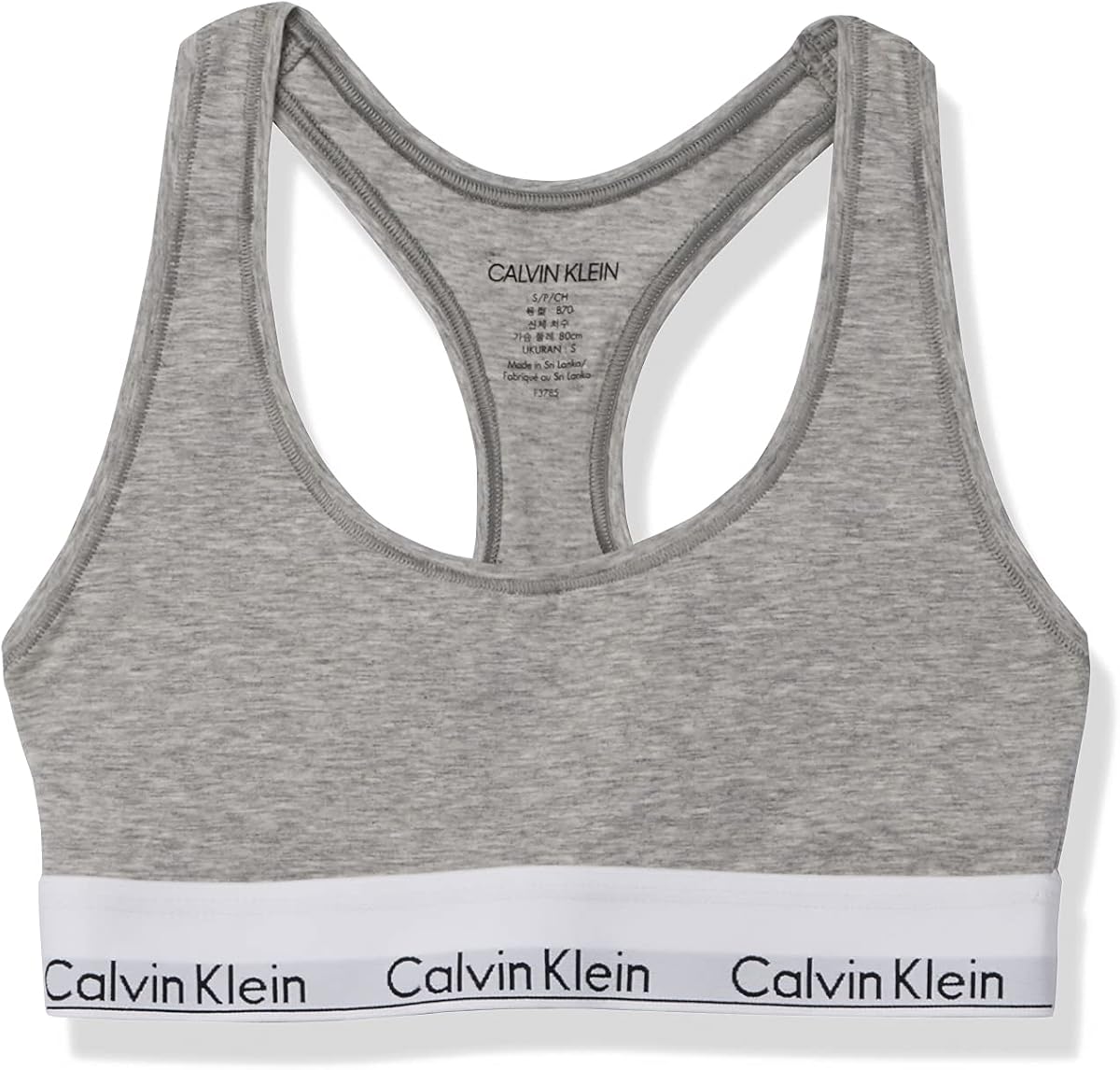 Bralette sin aros de algodón moderno para mujer