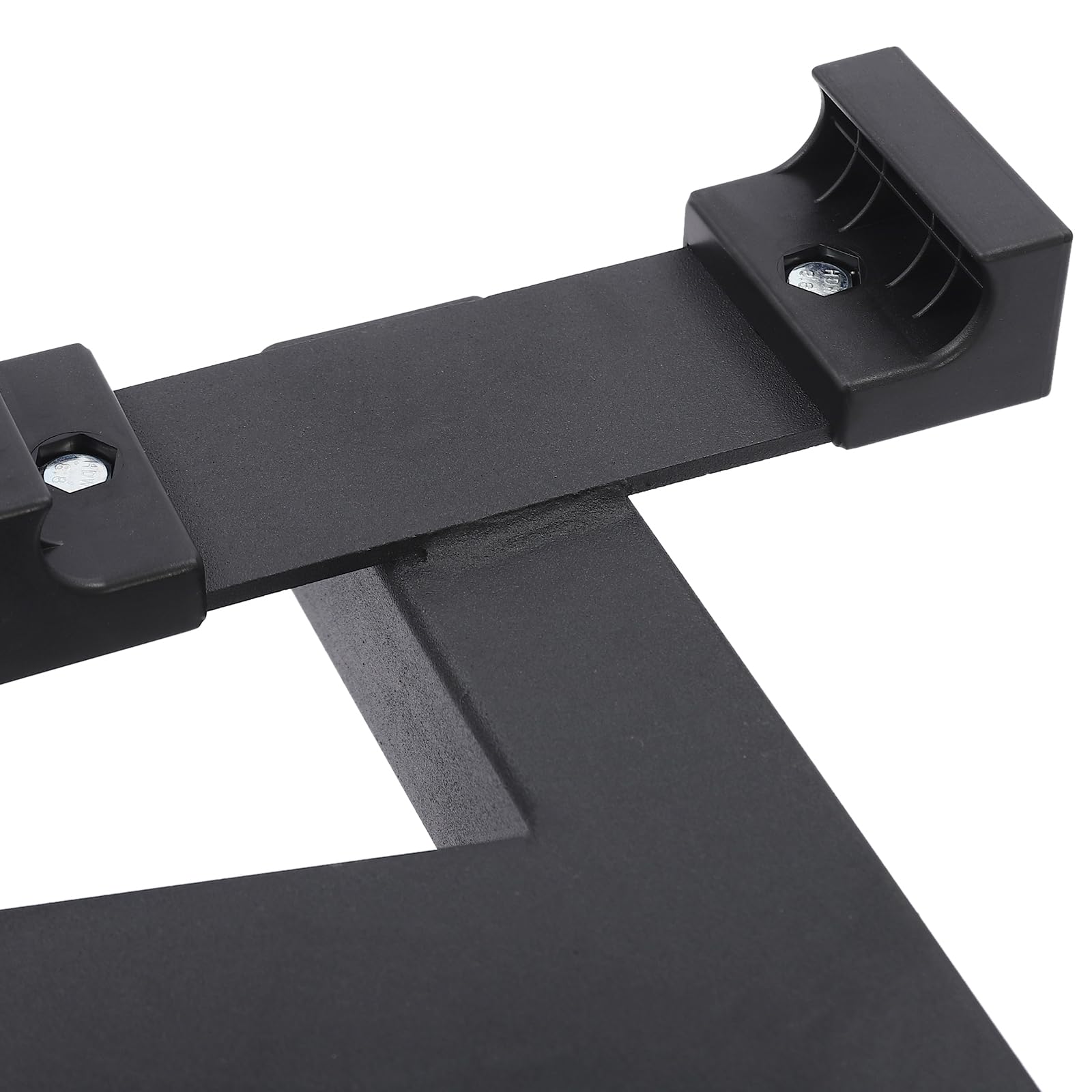 Supporto per manubri in acciaio verticale, ideale per la palestra a casa per bambini/donne (nero)