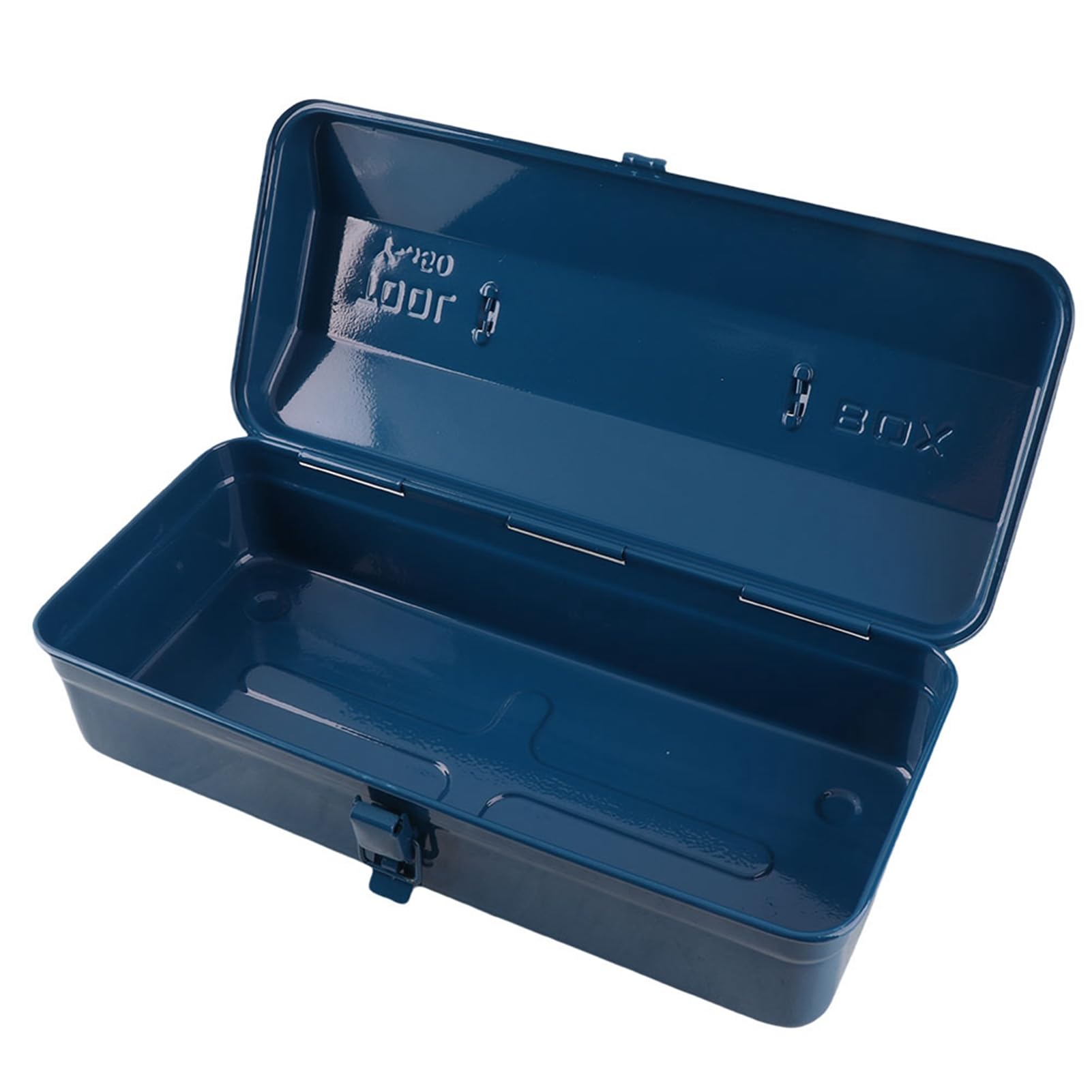 Fafeicy Multifunction Portable Iron Tool Box with Metal Buckle and Automatic Closure, 37 x 16 x 11 cm