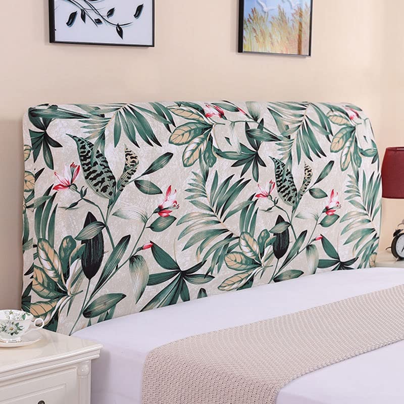 ZZDZW Fundas Cabecero de Cama 150/180 Cubierta Protectora de la Cabecera de la Cama EláStica,Adaptable para Cabeceros Cabezal Tapizado en Polipiel (Color : #7, Size : 120cm(47inch))