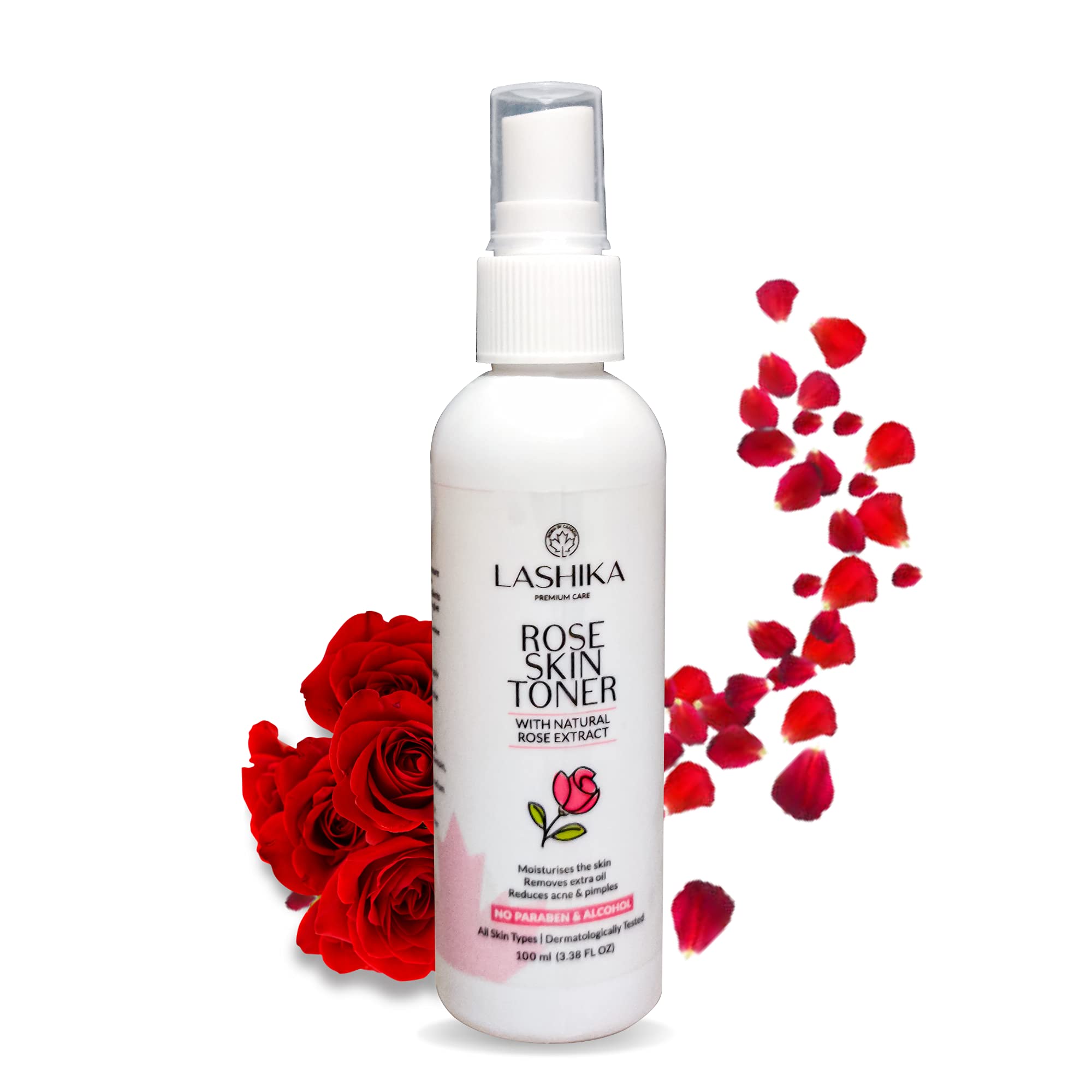 LashikaNo Harm Rose Skin Toner (Rose)