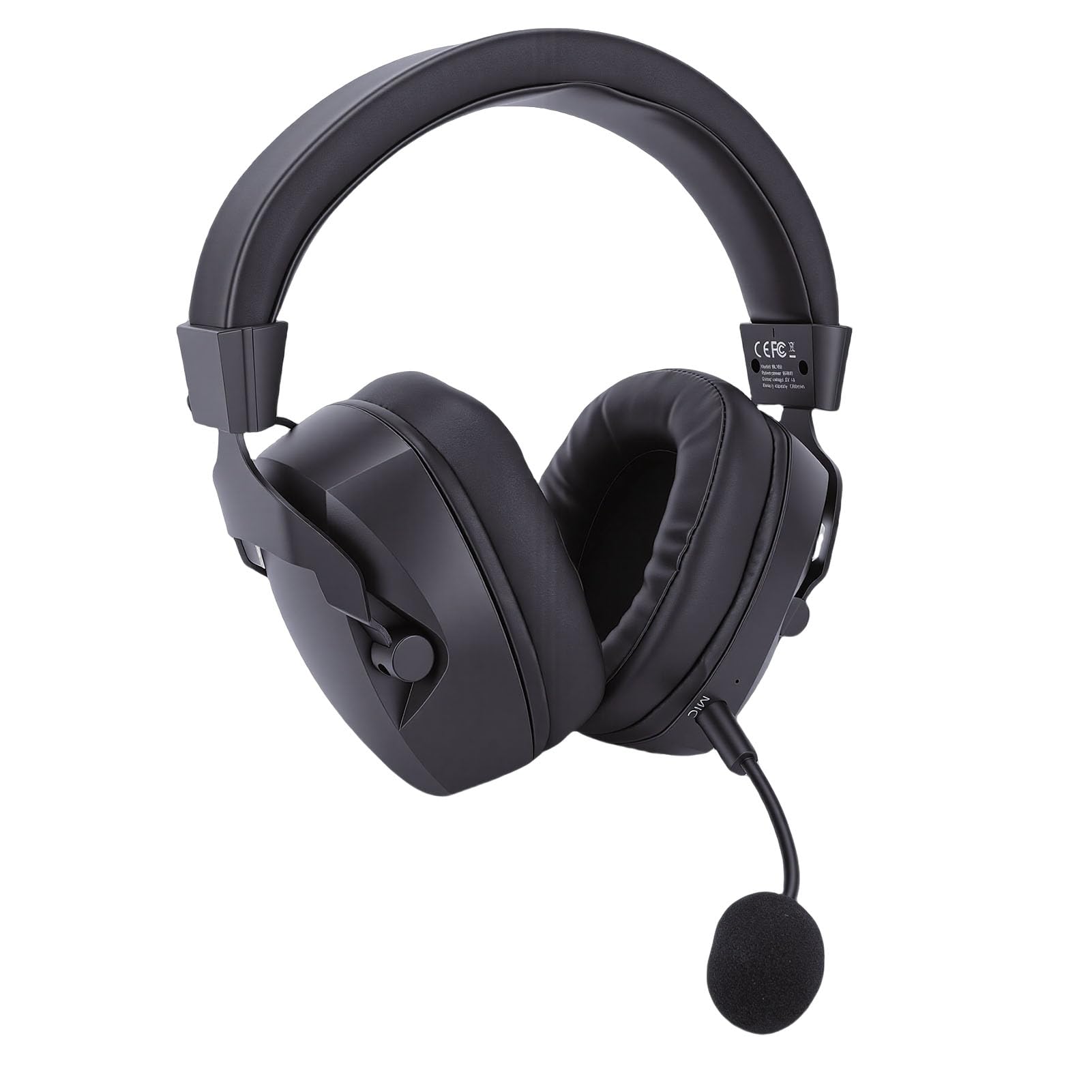 Cuffie da Gioco Wireless da 2,4 GHz Cuffie con Cancellazione del Rumore Latenza Super Bassa per Interruttore PC Illuminazione RGB Adatta per i Giocatori (#1)