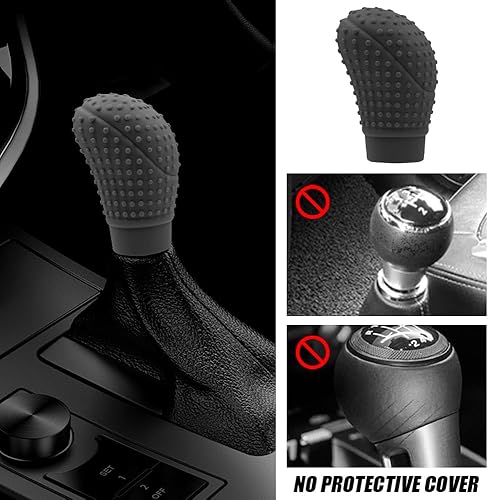 Miniatura 14 de Funda para pomo de palanca de cambios de automóvil, accesorios de protección para automóvil, protector de palanca de cambios de automóvil, funda