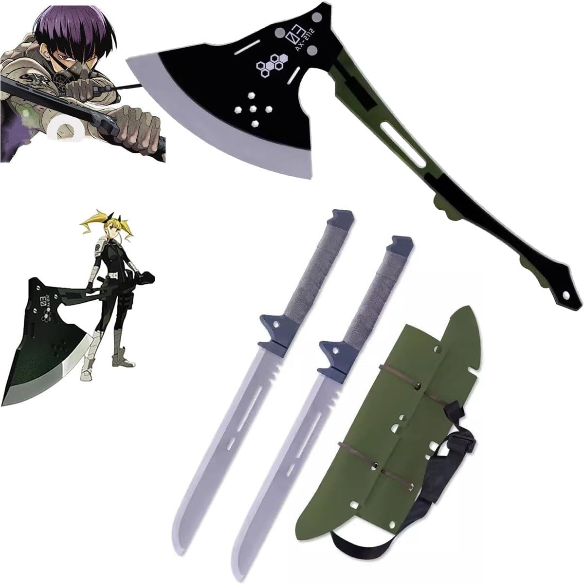 コスプレ用大型斧　四ノ宮キコル 怪獣8号 四ノ宮キコル 斧 コスプレ道具 コスプレ衣装