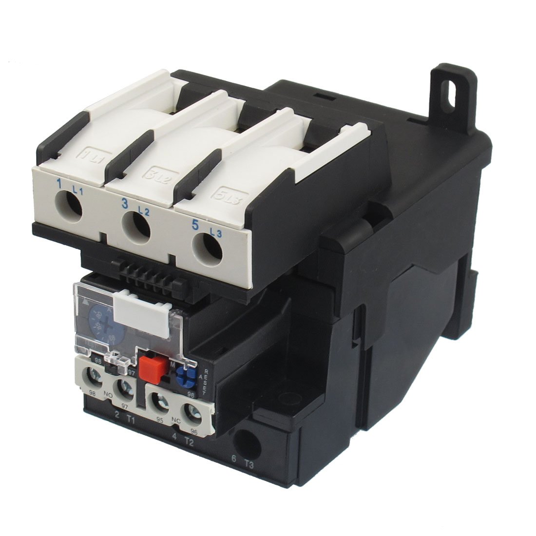 Gvbaepieo One Color Jr28-40 93A 690V 1No 1Nc 3 Phase Thermal Overload Relay W Socket