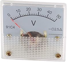 New Lon0167 DC0-50V Painel Analógico Voltímetro Medidor de Voltagem Medidor Classe de Medição de 2,5(DC0-50V Analoges Voltmeter Spannungsmessgerät Messlehre Klasse 2.5)
