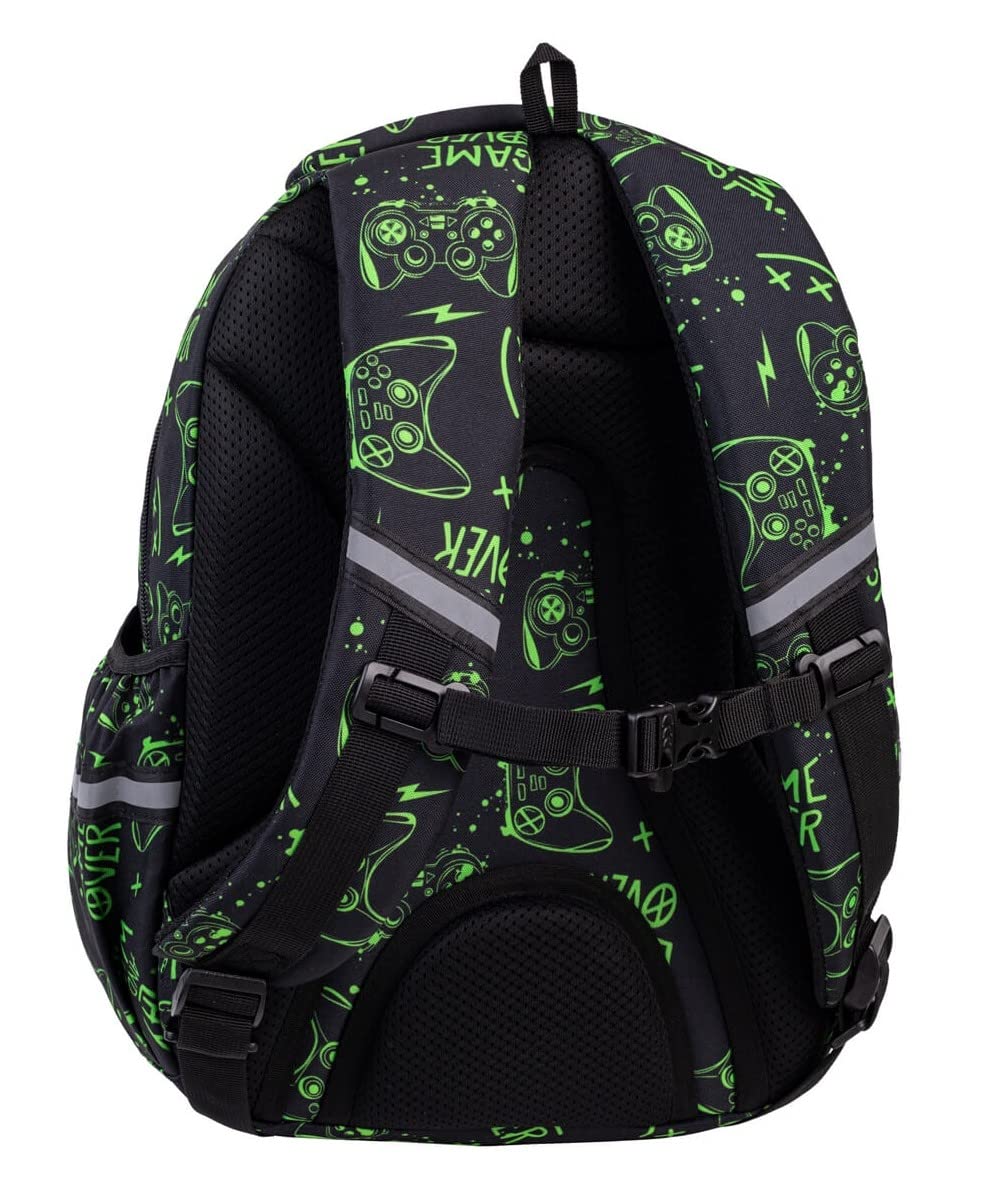 Coolpack F029711, Mochila escolar Jerry GAME NIGHT, Multicolor