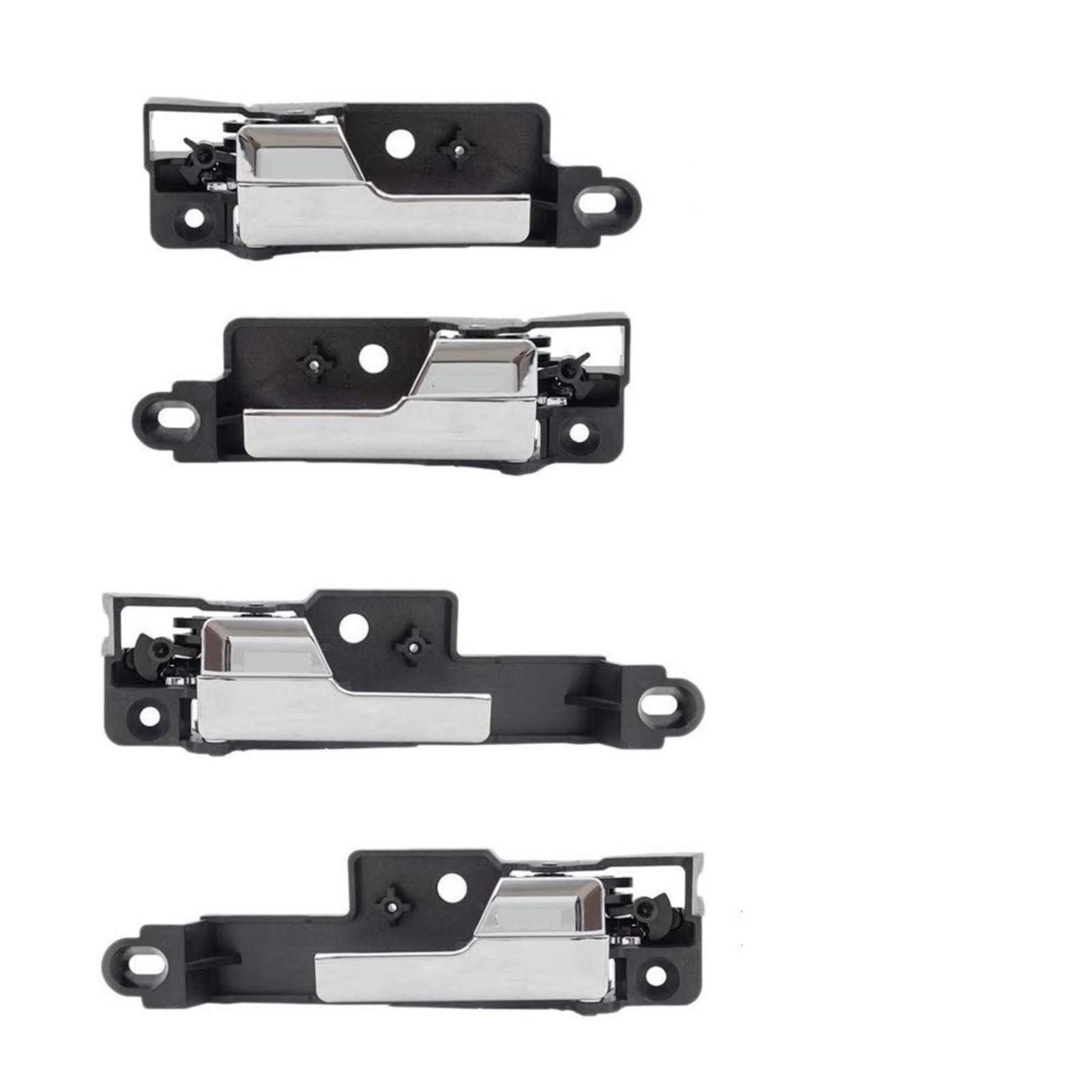 Rynvrncoe 4 Side Car Door Handle For Fusion For Lincoln For Mkz For Mercury For Milan 6E5z5422600 6E5z5422601b 6E5z5422600a 6E5z-5422601 Car Interior Door Handle(4 Side)