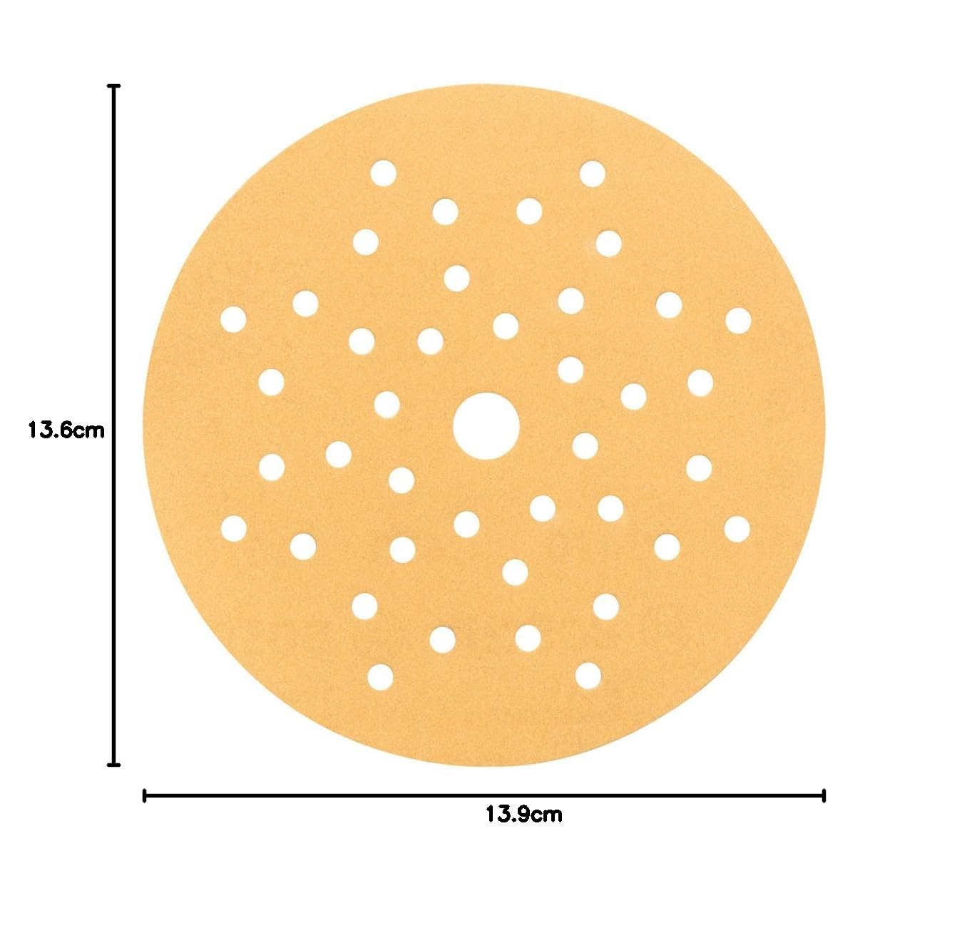 Bosch Pro Schleifblatt für Exzenterschleifer Holz und Farbe (50 Stück, Ø 125 mm, Körnung 60, C470)
