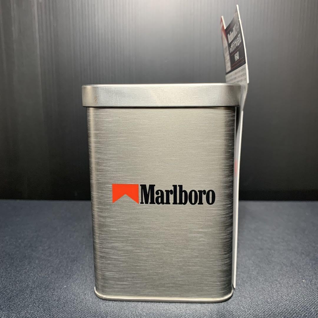 Amazon.co.jp: MarIboro マルボロ 赤マル オリジナル缶灰皿 8個
