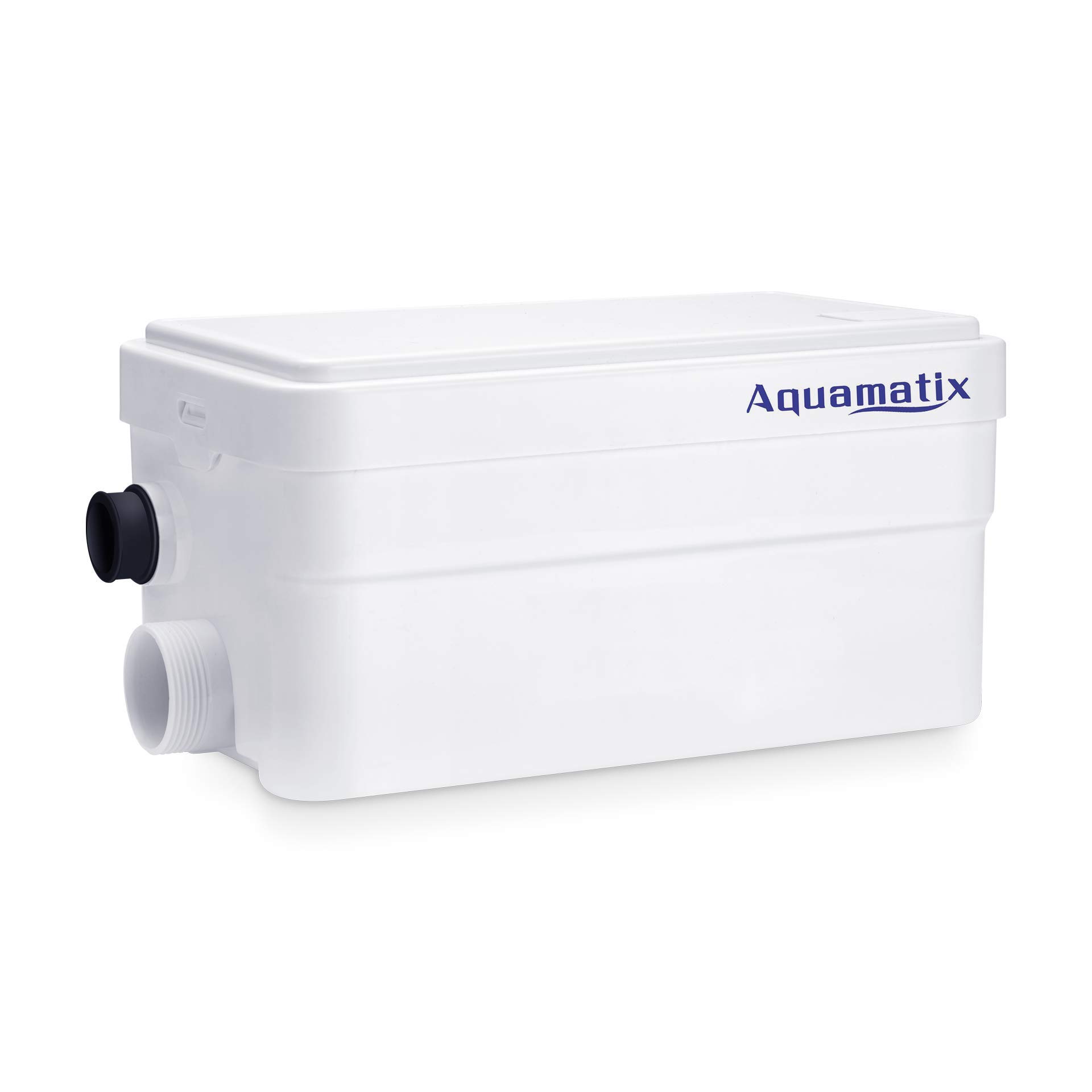 Aquamatix Duscha Silent Shower Waste Pump, Compact Sanitary Drain Pump with 2 Inlets 250W