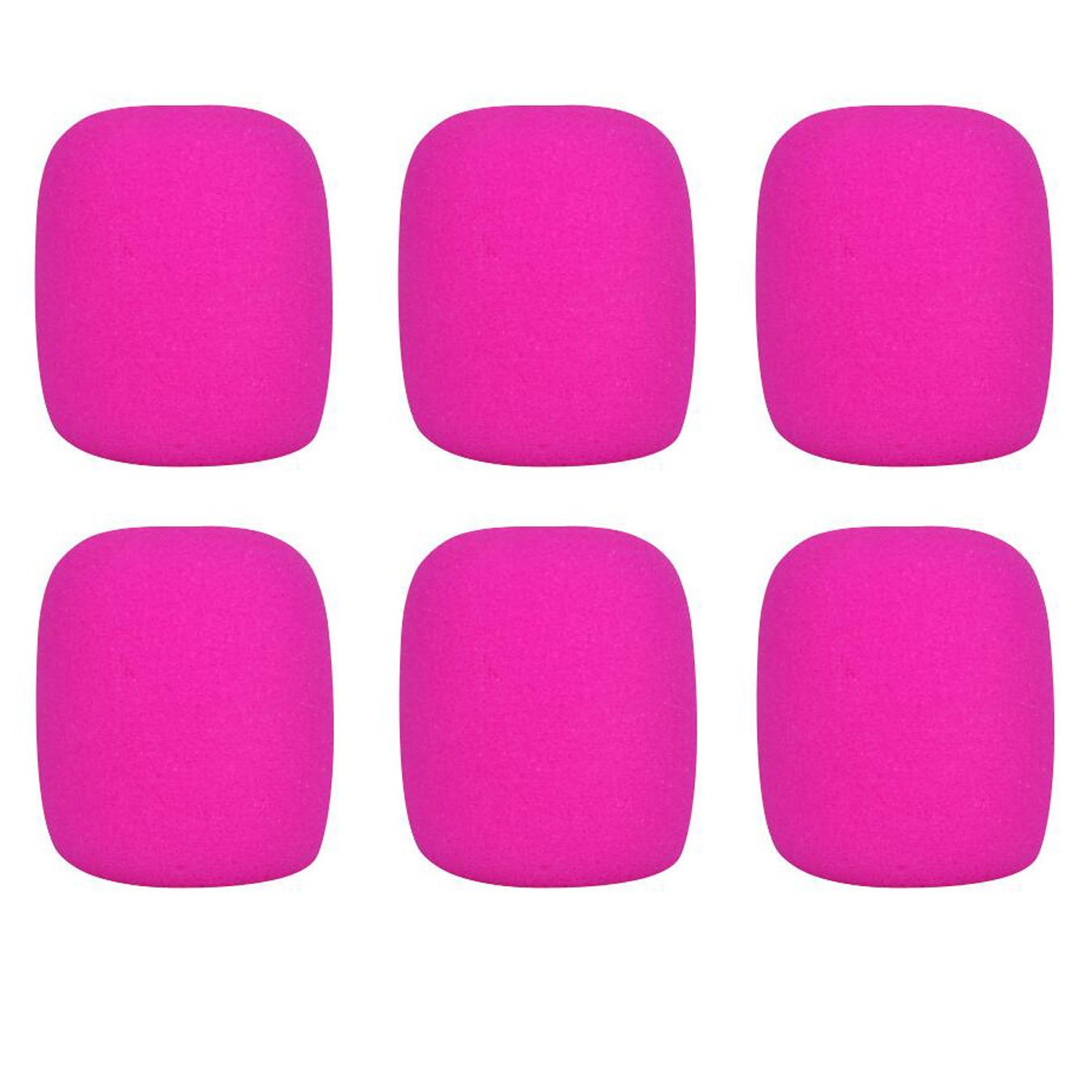 6 Coperture Microfono In Schiuma - Parabrezza Antivento, 70 Mm - Foto 10