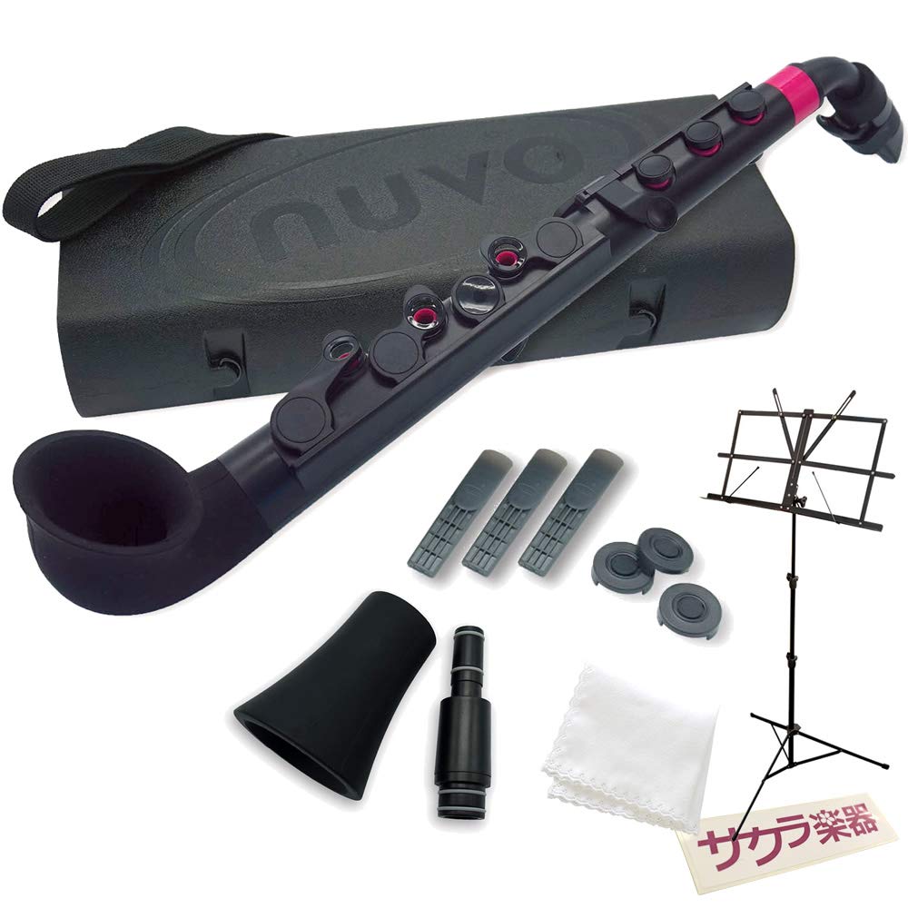 Amazon | Nuvo ヌーボ プラスチック製 サックス jSAX Black/Pink