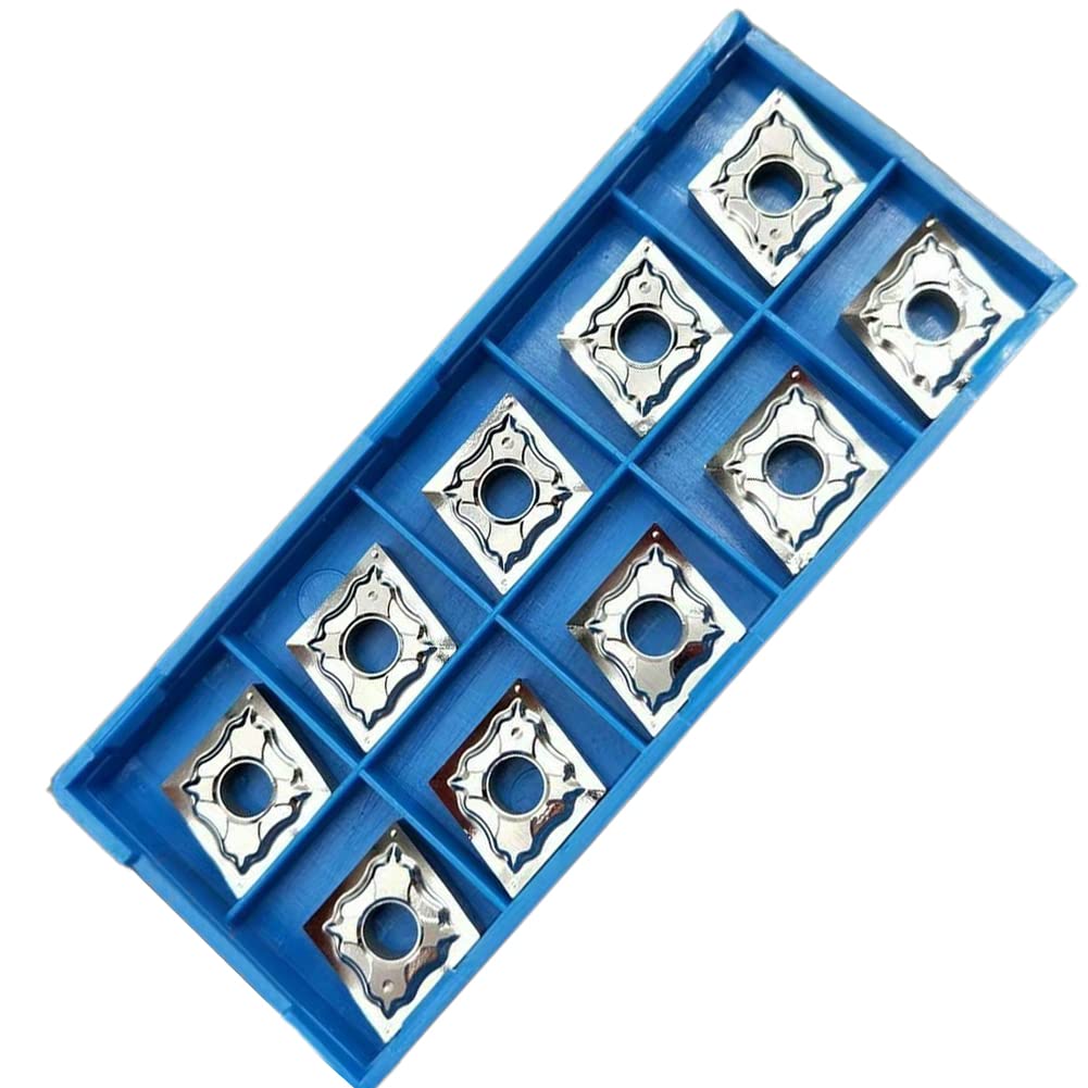 Lot de 10 inserts CNC CNMG120404-HA H01 CNMG431-HA pour tournage CNC utilisés pour l'aluminium