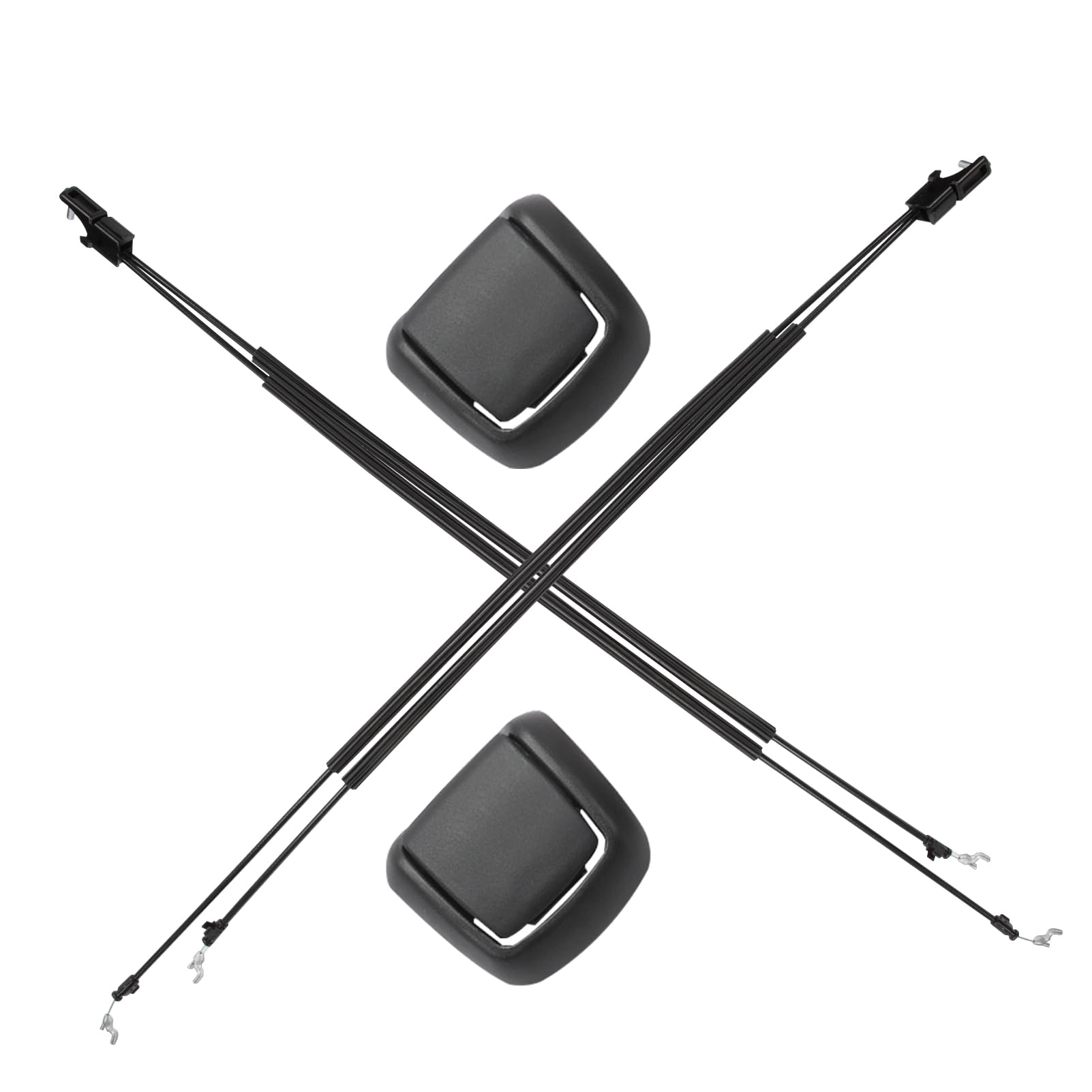 1 coppia con cavo di controllo maniglie di inclinazione maniglie di inclinazione del sedile anteriore destro e sinistro per Fiesta MK6 2002-2012 1441167 1417521